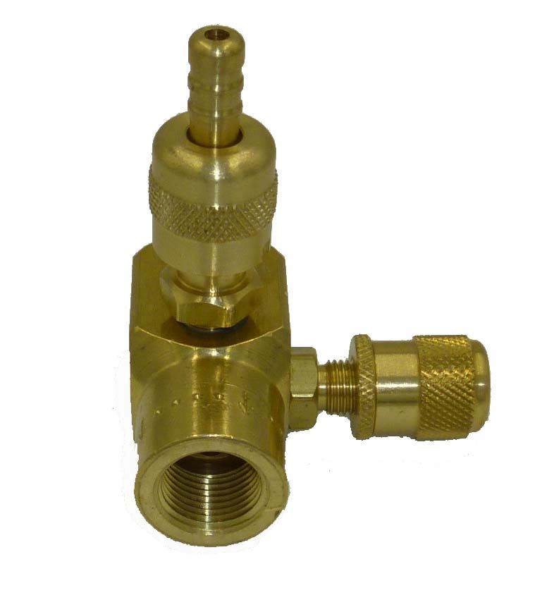 Upstream or Downstream Chemical Injector w/Metering Valve for Pressure