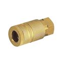 Picture of Kuriyama 1/4" Air Quick Disconnect Coupler Socket, 1/4" FPT, Brass, 300 PSI