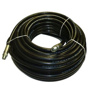 Schieffer 4000 PSI 3/8" x 150' Thermoplastic Sewer Jetter Hose 3/8" Solid Swivel 