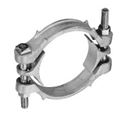 Picture of 3-1/32" to 3-11/16" Zinc Plated Double Bolt Clamp