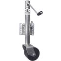 Picture of 6" Dual Wheel Bolt On Swivel Mount Jack 1500 Lbs, 10" Lift, Zinc Plated