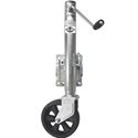 Picture of 8" HD Wheel Bolt On Swivel Mount Jack 1500 Lbs, 10" Lift, Zinc Plated