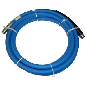 Picture of CLEANSTREAM Blue Non-Marking 3/8" x 18' Boom Hose Assembly 4,000 PSI