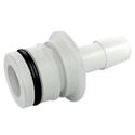 Picture of 3/4" QA X 3/8" HB Straight Fitting w/ O-Ring, Nylon (5900 Series, 7822FS, FB2 7900 Series)