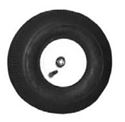 Picture of 4.10/3.50 x 4" Wheel (White) 1/2" Ball Bearing