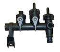 Picture of Fimco Quick Connect Manifold Assembly - 3/8 Hose Barbs - By-Pass Open