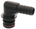 Picture of 90 Degree Port Elbow Fitting, 3/8" Hose Barb