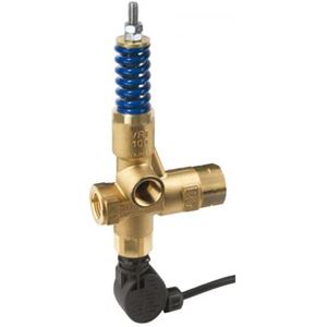 Picture of VRT100 High Flow Unloader Valve 5,075 PSI (Blue) with Pressure Switch