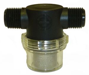 Picture of Nylon 'TEE' Line Strainer (1/2" MNPT, 50 Mesh)