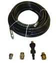Picture of AR Blue Clean Sewer Jetter Kit - 50' x 1/4 Hose & Nozzle, 2" to 4" Pipes