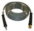 Picture of 4,000 PSI 3/8" x 50' Grey Rubber Hose w/ QC Couplers