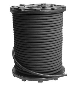 Picture of 3/8" x 500' Bulk Grey Wrapped Rubber Hose 6,000 PSI