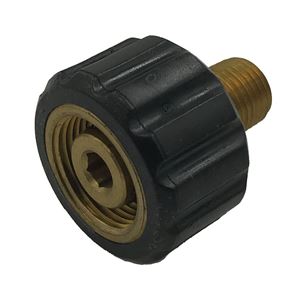 Picture of TC Socket, 1/4" MPT x M22-14MM F Brass 4,000 PSI