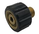 Picture of TC Socket, 3/8" MPT x M22-14MM F Brass 4,000 PSI