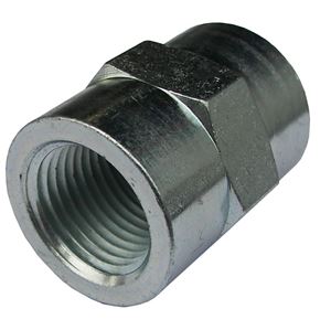 1/2" Female NPTF x 1/2" Female NPTF Hex Coupling 316 Stainless <5000-08-08-SS 