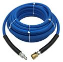 Picture of UBERFLEX 4,000 PSI 3/8" x 50' Blue Flexible & Light Weight Hose w/ QC Couplers