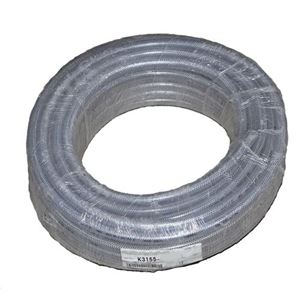 Picture of 1-1/4" x 50' PVC Clear Braided Hose Food Grade