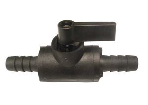 Picture of 3/8" HB x 3/8" HB Polypropylene Ball Valve