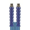 Picture of 50' Blufood® Hose SS Fittings, 725 PSI, 158° F, 1/2" M x  M, Food Grade