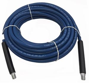 Picture of 1/4" x 50' Blue Carpet Cleaning Solution Hose 3,000 PSI