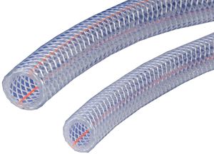 Picture of 3/8" x 100' CLEARBRAID® K3150 RF PVC Food & Beverage Hose