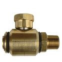 Picture of High Pressure 90° Swivel Brass 3/8 M x 3/8 F, 3000 PSI