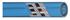 Picture of 1" x 100' Kuri Tec Poly/Rubber 400 PSI Blue Spray/Chem Hose