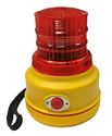 Picture of Red LED 4-Function Personal Safety Warning Light w/Magnetic Mount, Battery Operated