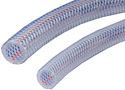 Picture of 1-1/2" x 50' CLEARBRAID® K3150 RF PVC Food & Beverage Hose