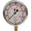 Picture of 1,500 PSI Bottom Mount 4" SS Pressure Gauge