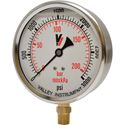 Picture of 3,000 PSI Bottom Mount 4" SS Pressure Gauge