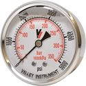 Picture of 5,000 PSI Back Mount 2-1/2" SS Pressure Gauge