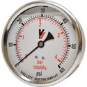 Picture of 60 PSI Back Mount 4" SS Pressure Gauge