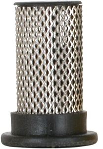 Picture of Black 100 Mesh Nozzle Strainer w/ Ball Check