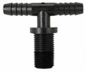 Picture of Poly Tee Nozzle Body 11/16" MPS x 1/2"HB