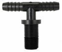 Picture of Poly Tee Nozzle Body 11/16" MPS x 3/4"HB