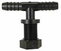 Picture of Poly Tee Nozzle Body 11/16" MPS x 5/8"HB With 3B12 Nut