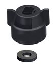 Picture of QJ Cap & Gasket-Black, TeeJet® TP,XR,DG,TT,TTJ60, AIXR 114441-1-CELR