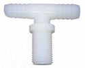 Picture of Nylon Tee Nozzle Body 11/16" MPS x 1/2"HB