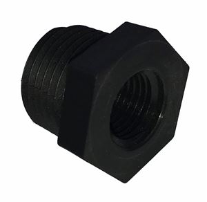 Picture of 1/2" MPT x 1/4" FPT Hex Head Bushing Poly