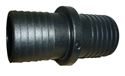 Picture of 2" HB x 2" HB Hose Mender W/ Center Stop Poly