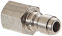 Picture of Hansen ST Stainless Steel 303 Straight Through Plug 7,500 PSI 1/4" FPT
