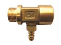Picture of Suttner ST-60F Brass Injector, Up to 5.0 Orifice, 3/8" M x 3/8" F