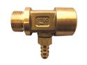 Picture of Suttner ST-60F Brass Injector, Up to 6.5 Orifice, 3/8" M x 3/8" F