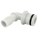 Picture of 3/4" QA X 1/2" HB Elbow Fitting w/ O-Ring, Nylon (5900 Series, 7822FS, FB2 7900 Series)