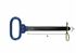 Picture of Blue Rubber Handled Grade 8 Hitch Pin 1/2" x 3-5/8"
