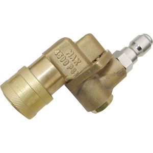 Picture of GP Pivot Coupler 1/4 QC 4,500 PSI Locks In 3 Positions