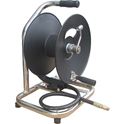 Picture of 3/8" x 100' Industrial Hose Reel On Base with Carry Handle 5,000 PSI