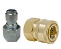 Picture of GP Quick Disconnect Coupler Fittings 4,000 PSI (St Plug & Br Socket)