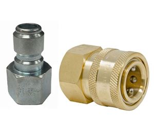 Picture of GP Quick Disconnect Coupler Fittings 4,000 PSI (St Plug & Br Socket)